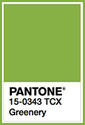 Pantone Greenery