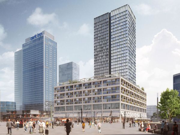 Visualisierung Covivio Hochhaus