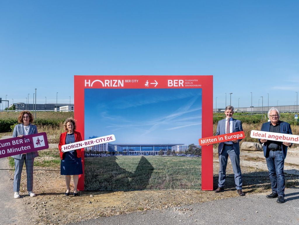 Zukunftsquartier „HORIZN BER CITY“ geplant