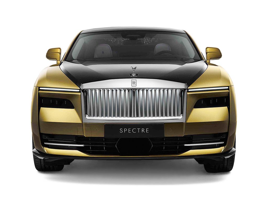 Rolls-Royce Spectre von vorne 