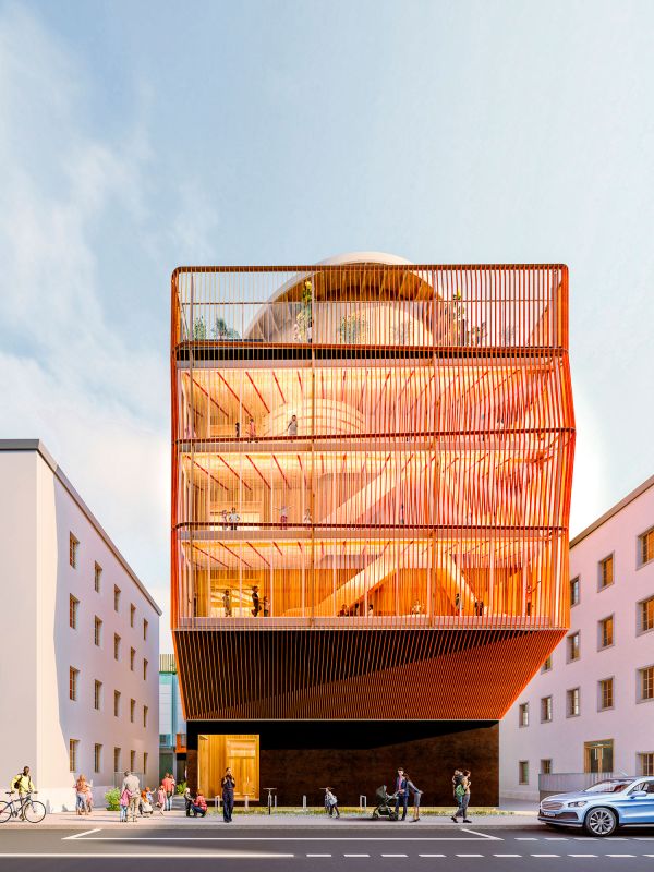 Kéré Architecture_Kindergarten TU München, Deutschland