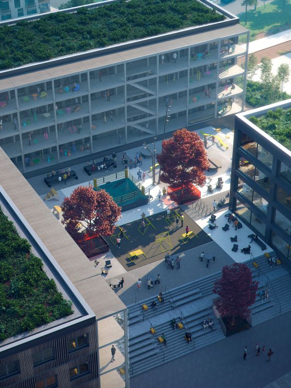 Eike Becker_Architekten, RockyWood, Offenbach, Deutschland