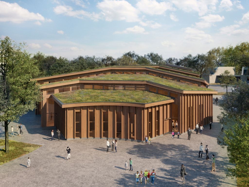 Festhalle für eine Waldorfschule in Magdeburg