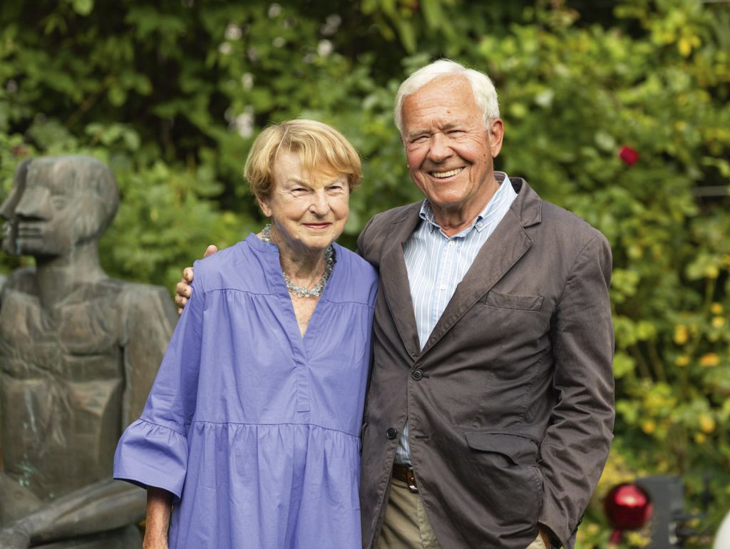 Porträt von Gründern der Tiemann-Stiftung: Ingeborg und Dr. H. Jürgen Tiemann