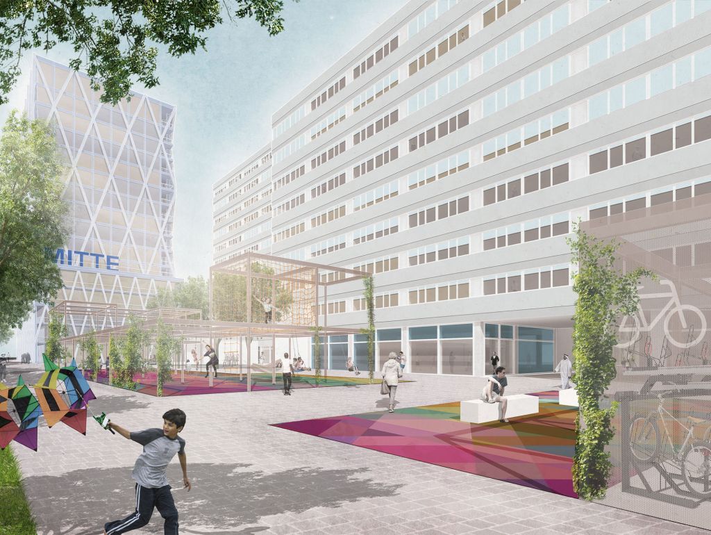 An der Otto-Braun-Straße sind urbane Sport- und Freizeitanlagen geplant 