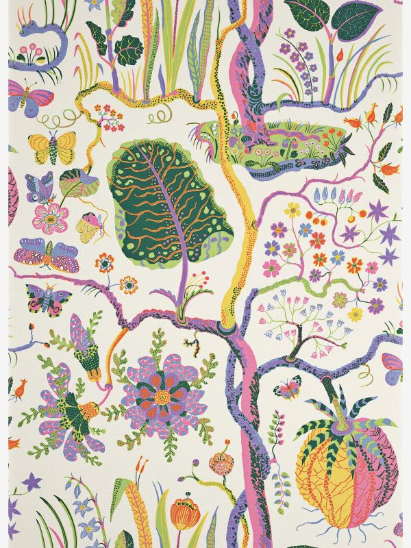 Seit seiner Kindheit interessierte sich Josef Frank stark für  Botanik. In den 1920er Jahren zauberte er eine  eigene Flora in seine Entwürfe für Textilien und Tapeten 