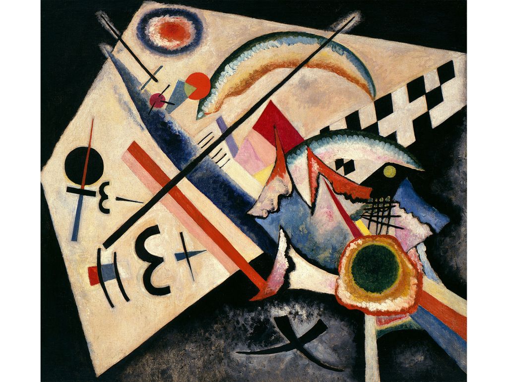  Wassily Kandinsky Weißes Kreuz, 1922 Öl auf Leinwand