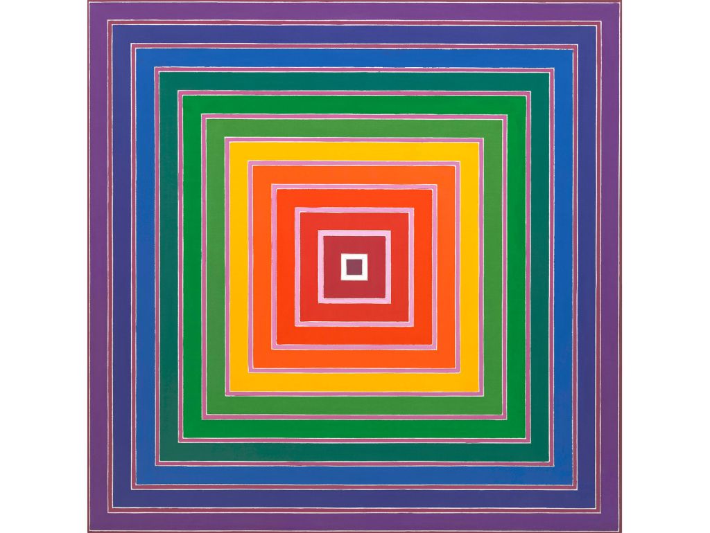  Frank Stella Entwurf Nr. 4 für die Sacramento Mall