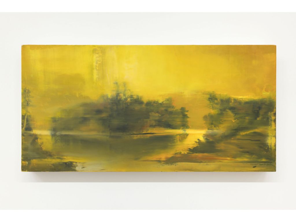 Ull Hohn, Untitled, 1989. Öl auf Holzkiste