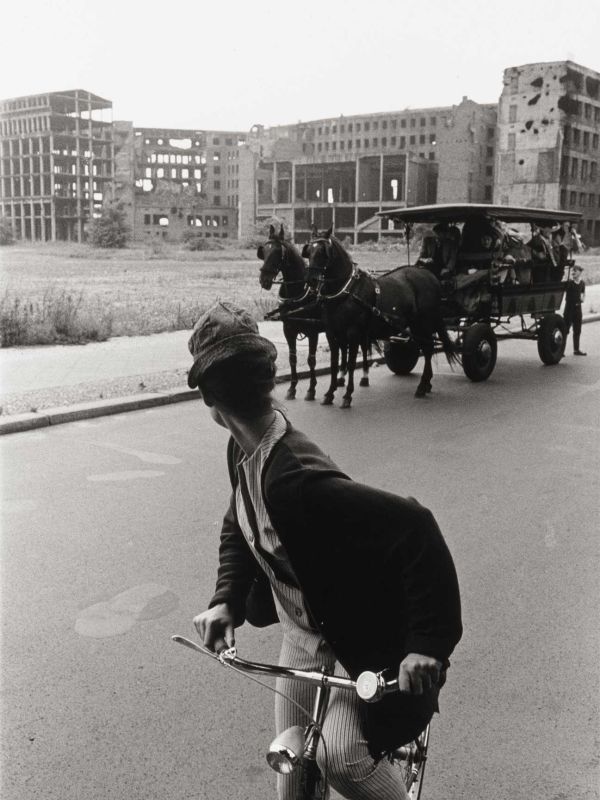 Kremserfahrt, Nähe Potsdamer Platz, Berlin, 1959