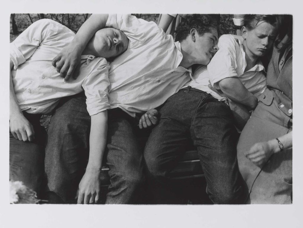 Drei betrunkene Jungs, Berlin, 1956