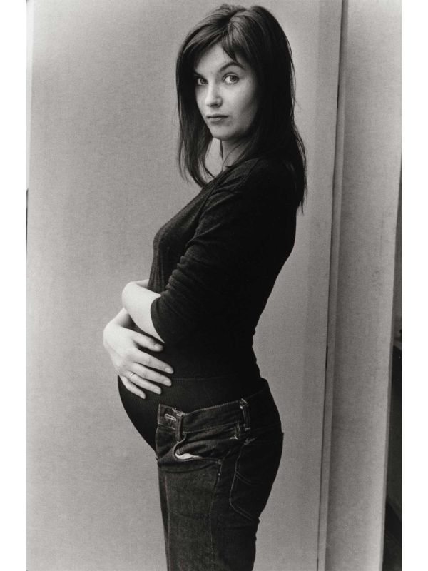 Barbara mit Shawn im Bauch, Berlin, 1960