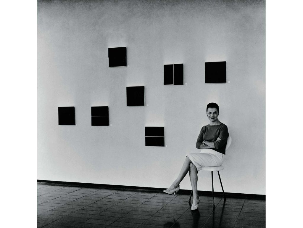 Lygia Clark mit ihren „Unidades“