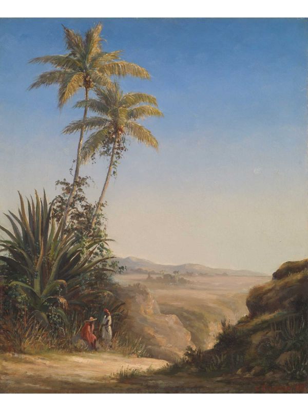  Camille Pissarro Landschaft auf Saint Thomas, 1856 