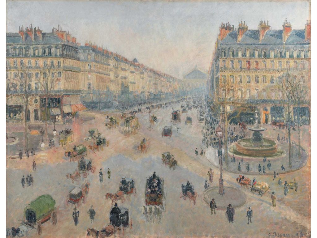  Camille Pissarro Avenue de l’Opéra, 1898 