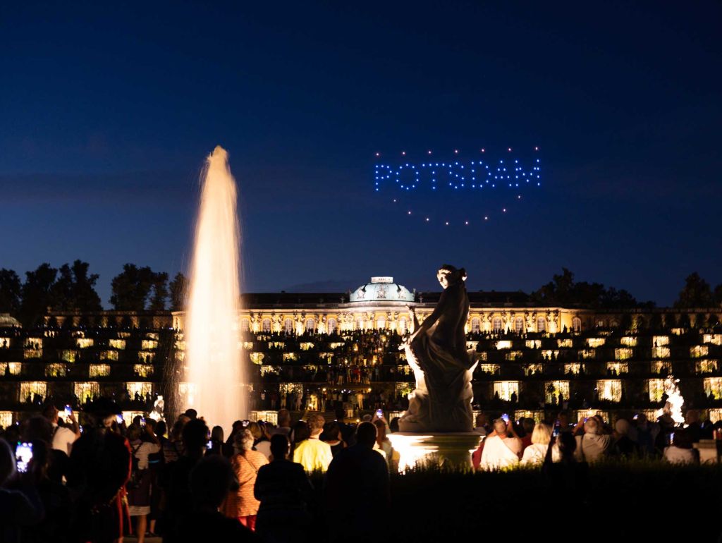 Drohnenshow Potsdam