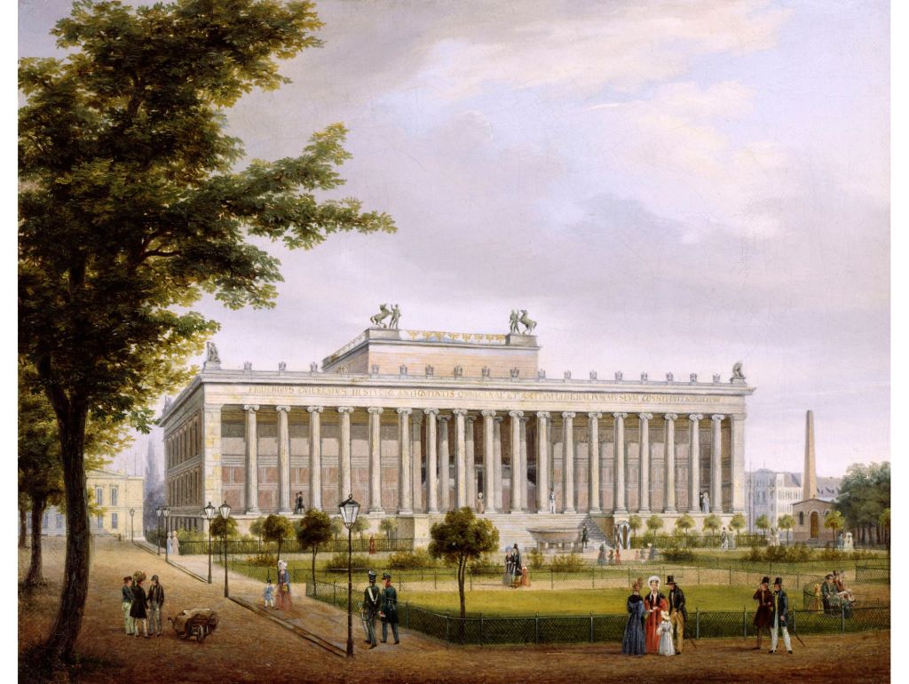 Blick auf den Berliner Lustgarten und das Königliche Museum (heute Altes Museum)