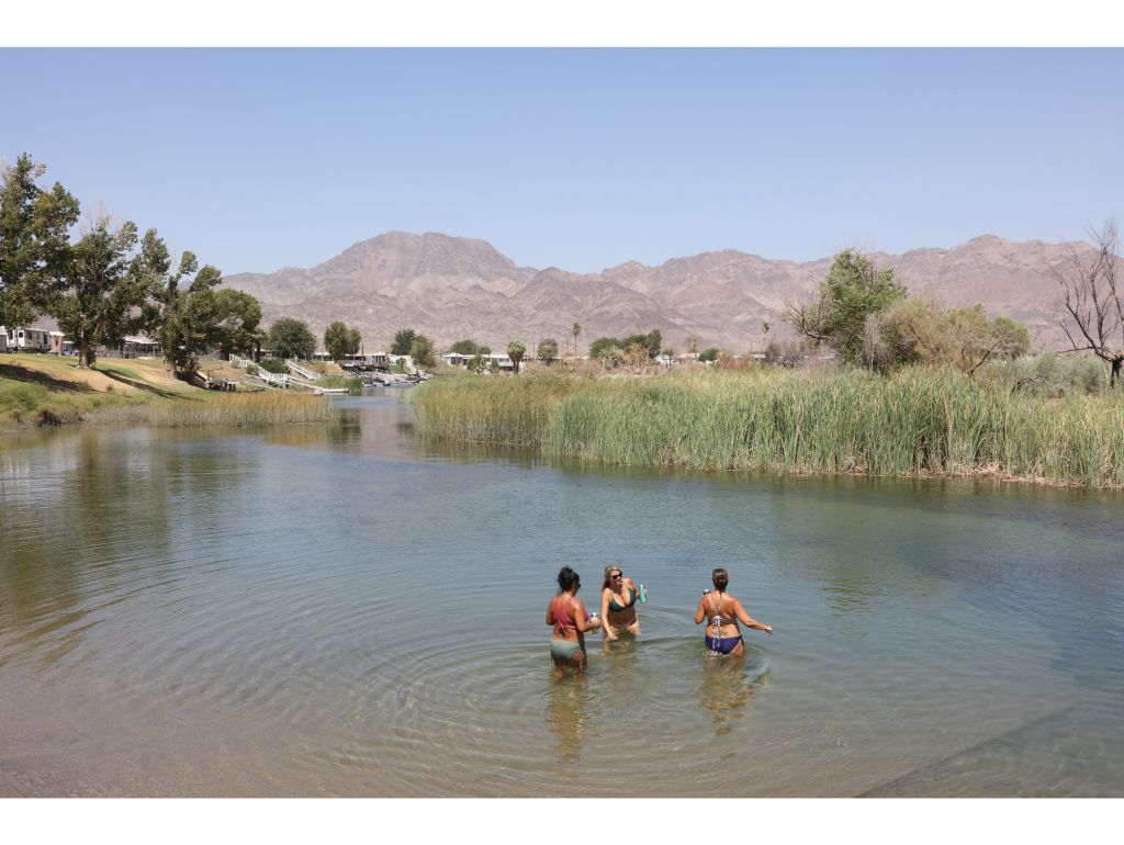Colorado River, Lost Lake, Blythe, Kalifornien, 2024