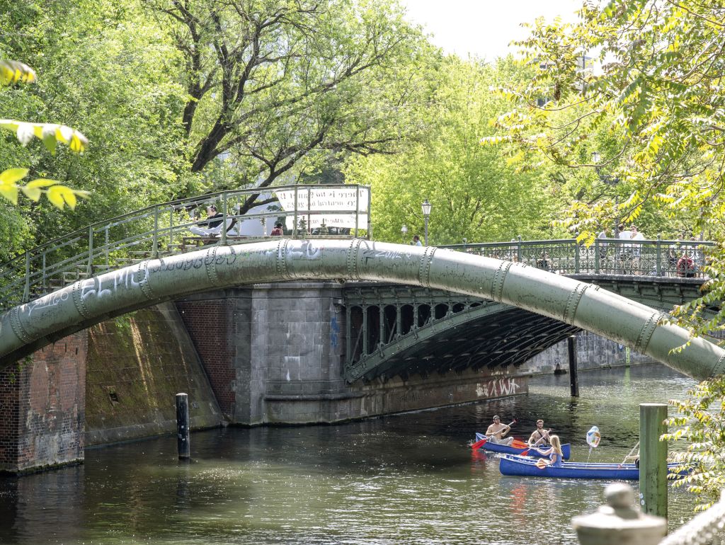 Landwehrkanal an der Admiralbrücke