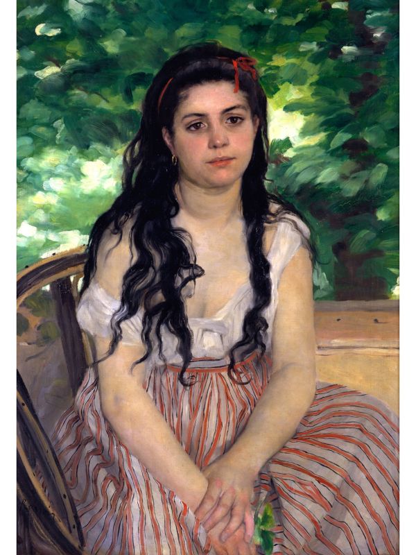 Auguste Renoir, Im Sommer, 1868 © Staatliche Museen zu Berlin, Nationalgalerie / Jörg P. Anders