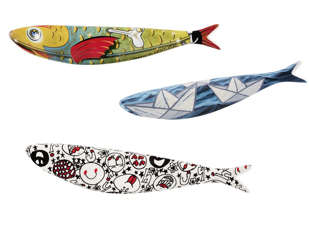 Die Keramik-Sardinen von Pinheiro gelten heute als begehrte Sammlerobjekte in limitierten Editionen