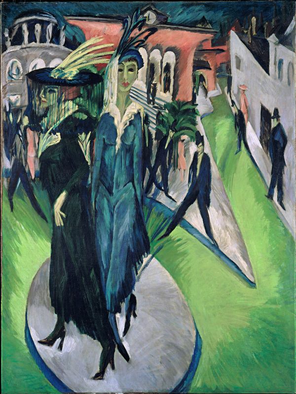 Ernst Ludwig Kirchner, Potsdamer Platz, 1914 Neue Nationalgalerie.