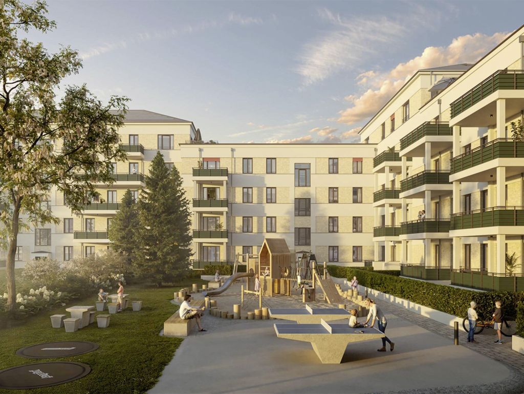 So soll das Wohnquartier in der Zwieseler Straße künftig aussehen