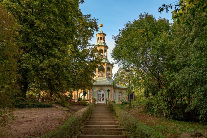 Drachenhaus auf dem Bornstedter Höhenzug