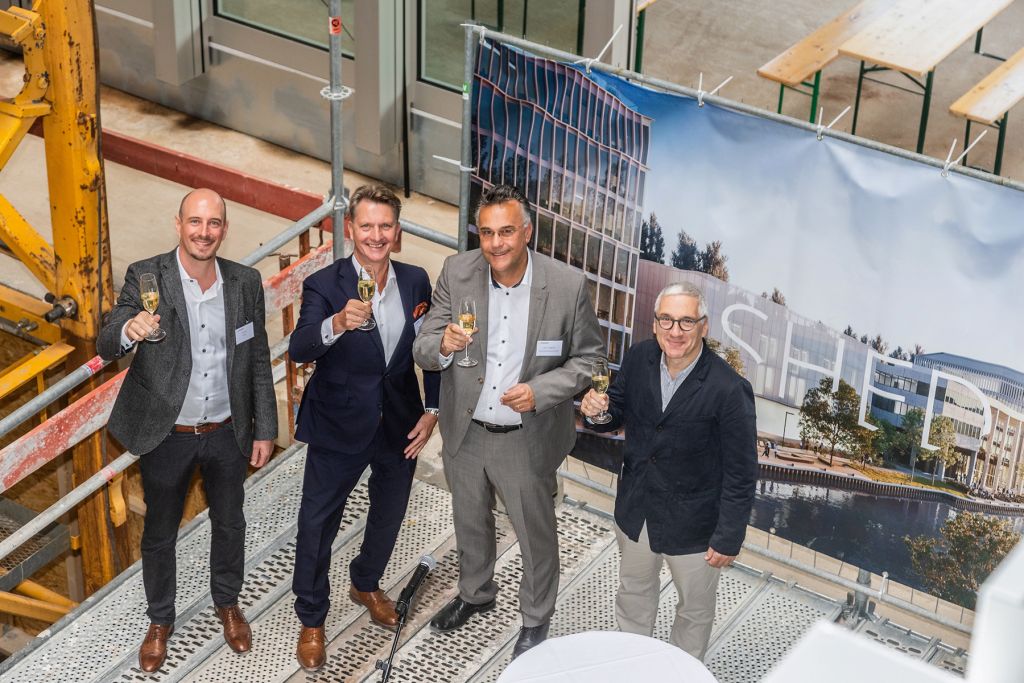 David Noll, Stefan Klingsöhr, Dr. Thorsten Bagschik und Ivan Reimann