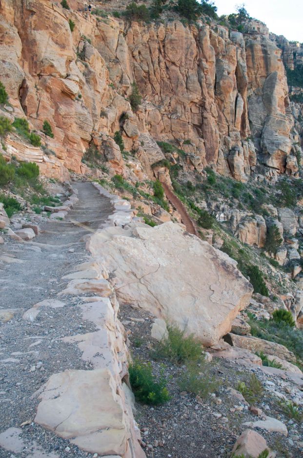 Gut ausgebauter Wanderweg