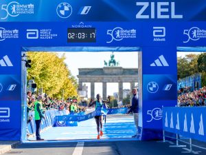 Milkesa Mengesha läuft Marathon