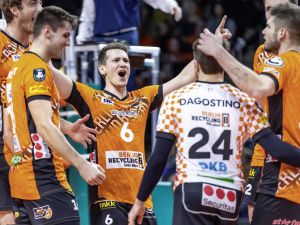 Jubelnde BR Volleys