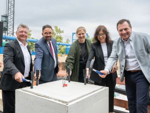 Grundsteinlegung für das Quartier „Spreesight“