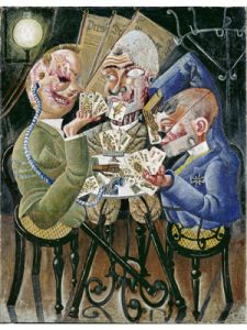  Otto Dix, Die Skatspieler, 1920 Neue Nationalgalerie. Foto: Jörg P. Anders, © VG Bild-Kunst Bonn, 2026 