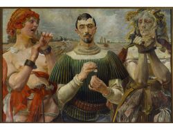 Jacek Malczewski, Polnischer Hamlet – Portrait von Aleksander Wielopolski, 1903